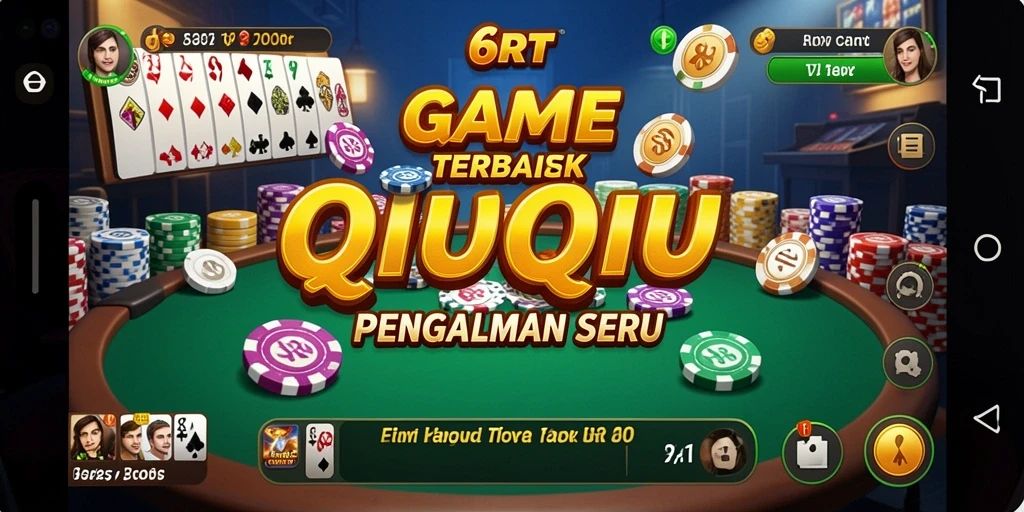 Gameplay QiuQiu yang menarik dalam 6RT, penuh tantangan.