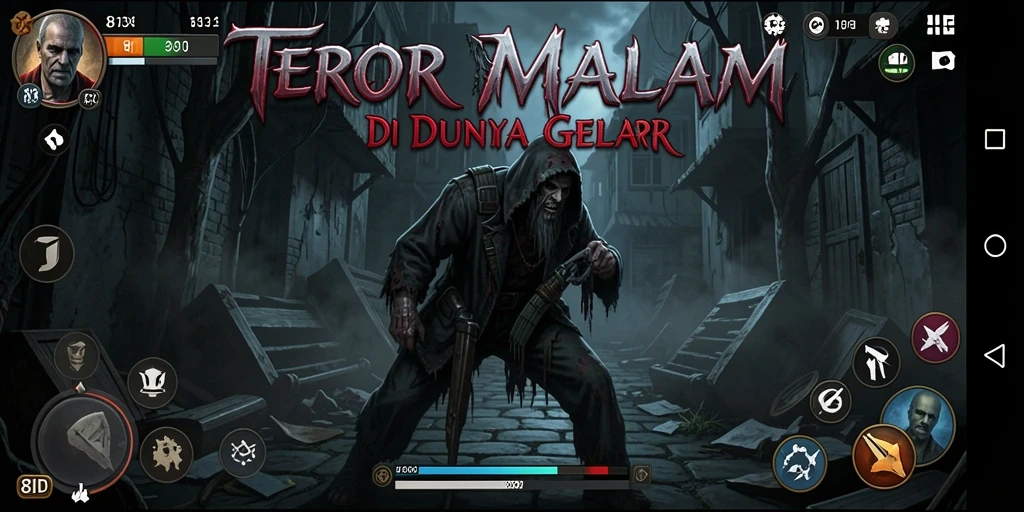 Tampilan gameplay yang mencekam dan penuh ketegangan di 8ID.