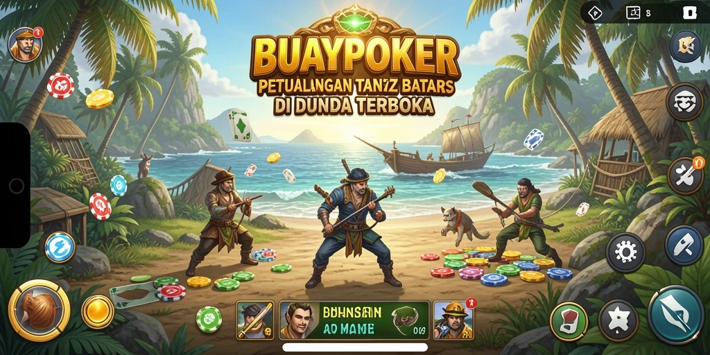 Gameplay seru di dunia terbuka BUAYAPOKER yang menakjubkan.