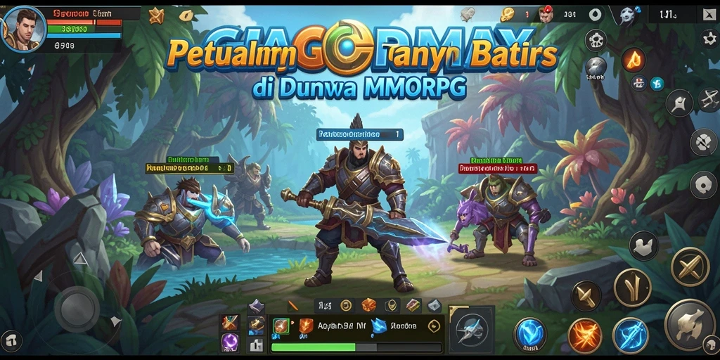 Screenshot menampilkan aksi seru dalam dunia GACORMAX.