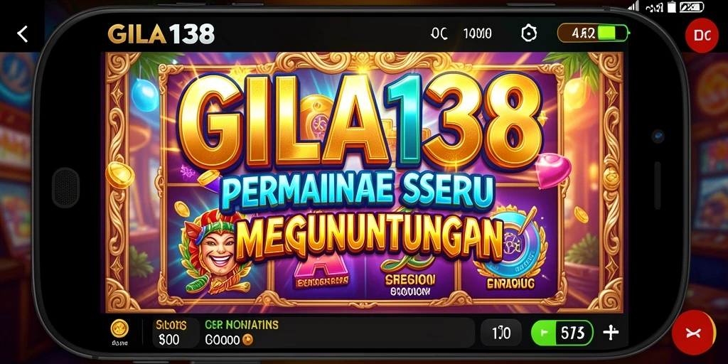 Tampilan screenshot GILA138 menampilkan gameplay slot yang seru.
