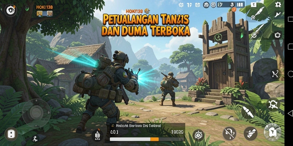 Screenshot HOKI138 menampilkan permainan di dunia terbuka yang luas dan menarik.