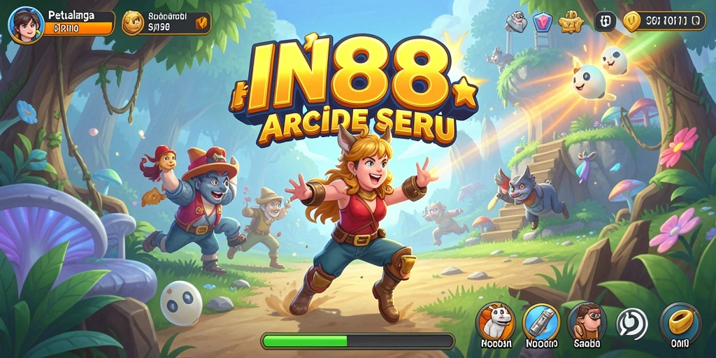 Tampilan gameplay IN88 yang menegangkan dan penuh warna.