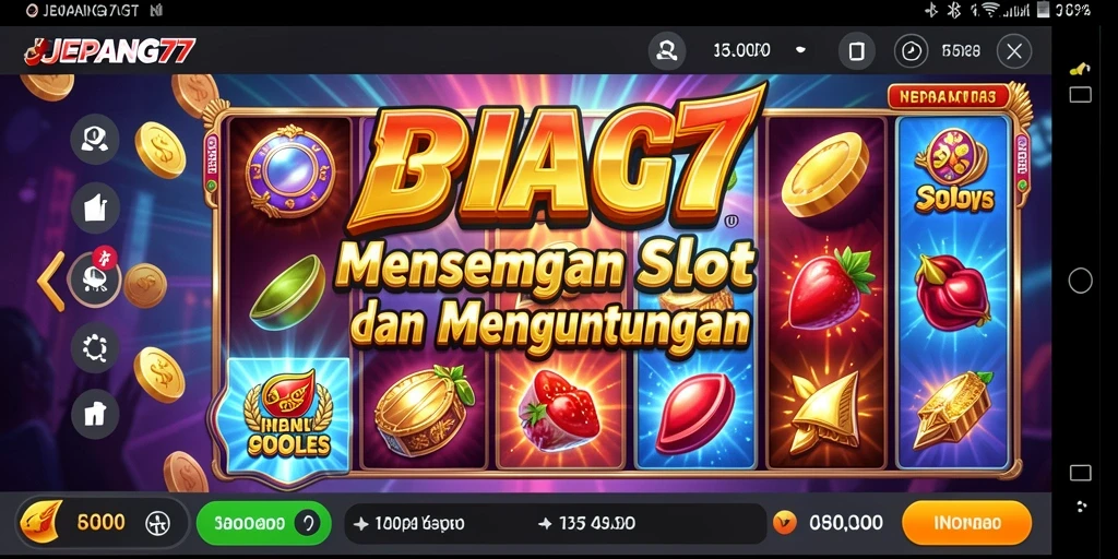 Screenshot gameplay JEPANG77 dengan fitur slot yang menarik.