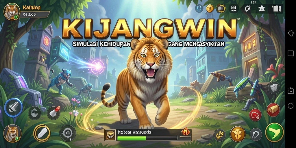 Tampilan gameplay KIJANGWIN yang menarik dan detail.