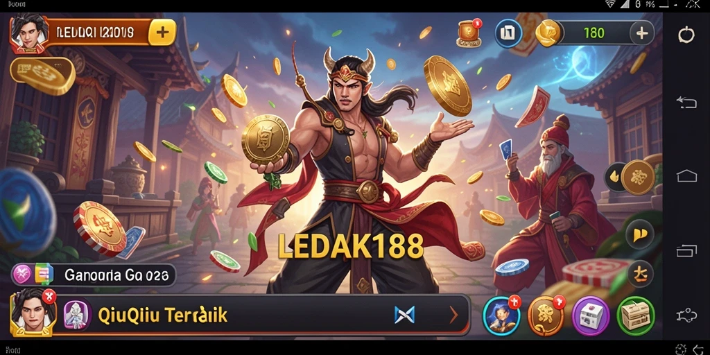 Gameplay QiuQiu seru di LEDAC188 dengan berbagai fitur menarik.