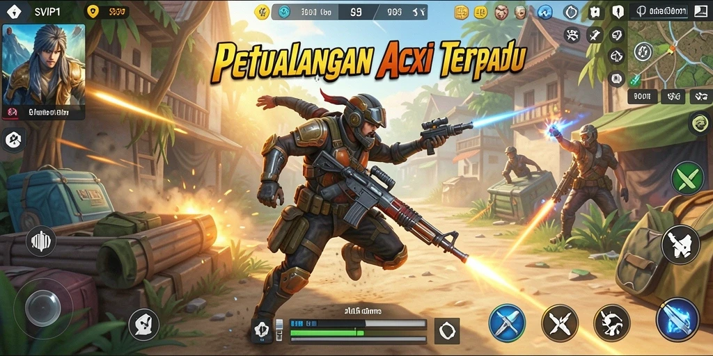 Tampilan seru screenshot permainan SVIP1 dengan aksi mendebarkan.
