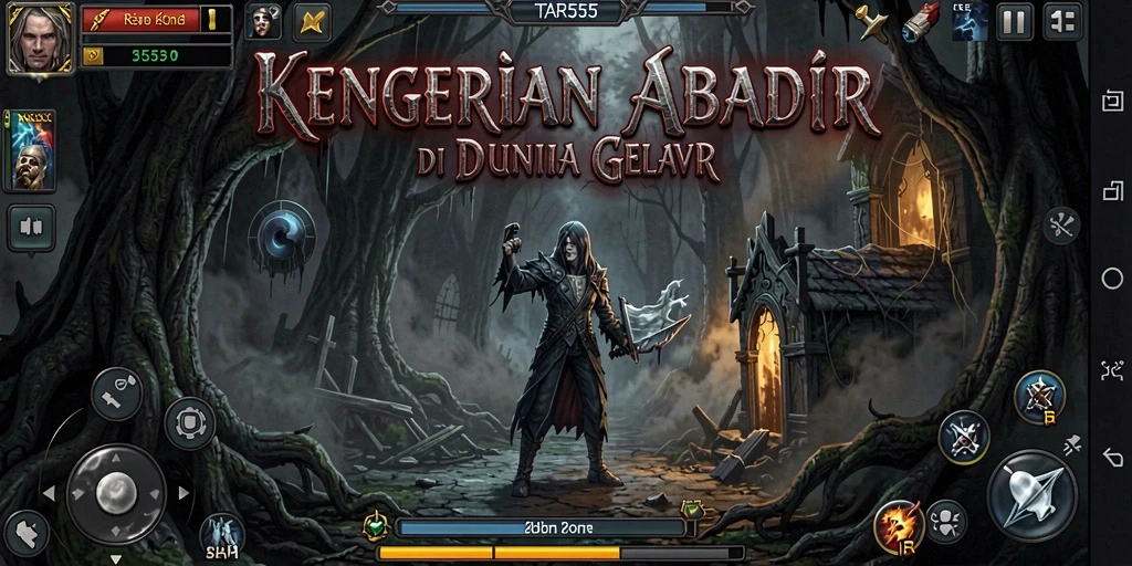 Tangkapan layar gameplay TAR555 yang mencekam dan menegangkan.