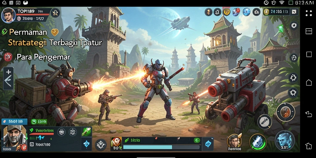 Tampilan gameplay TOPI189 yang penuh strategi dan tantangan.