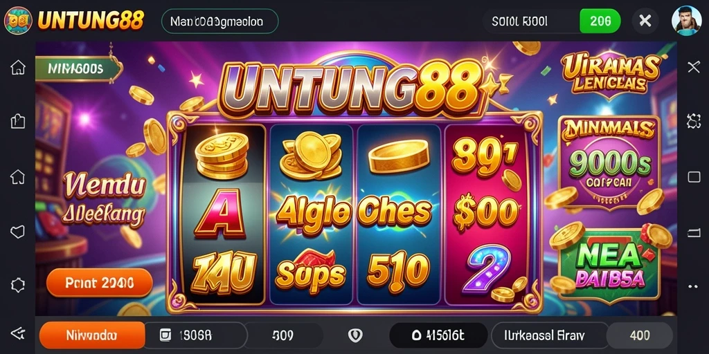 Screenshot UNTUNG88 menampilkan gameplay slot yang menakjubkan dan menarik.