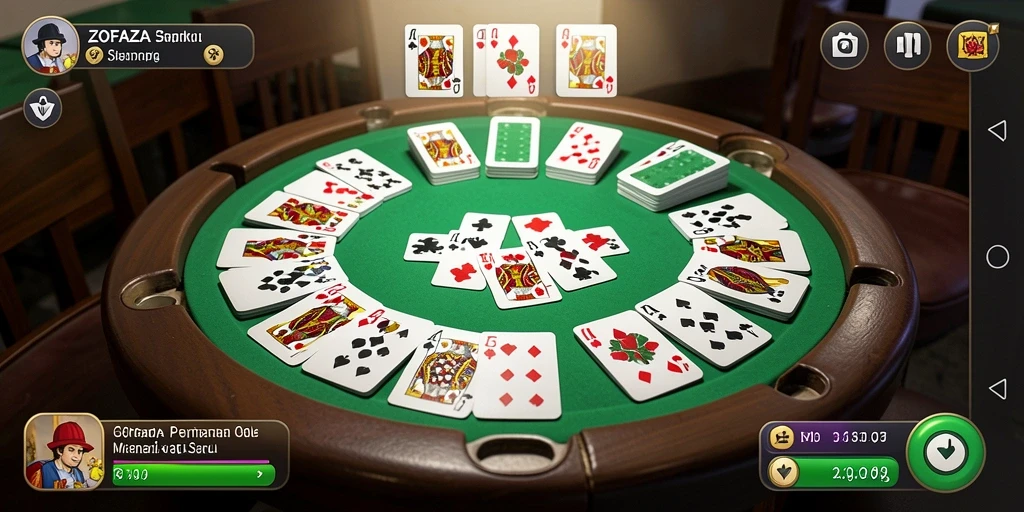 Tampilan gameplay ZOFAZA yang menarik dan penuh aksi.