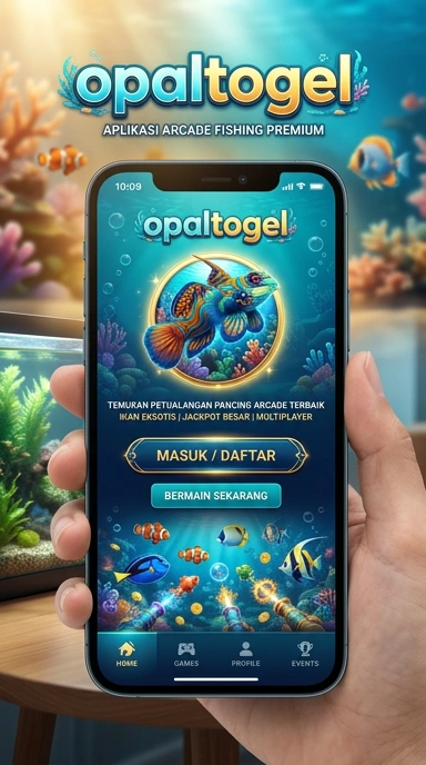 Screenshot tampilan utama aplikasi opaltogel.